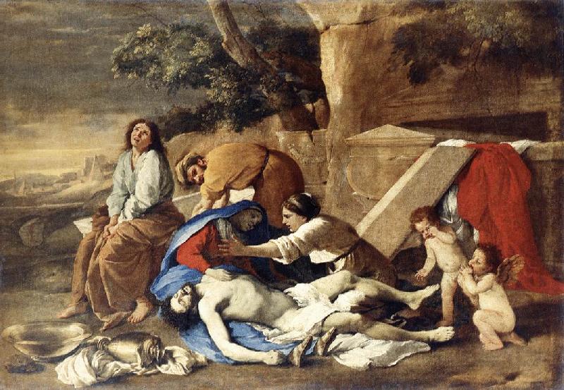 Nicolas Poussin Lamentation over the Body of Christ